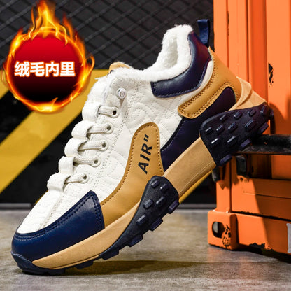 Stivali da uomo 2023 nuove pantofole invernali scarpe da uomo calde scarpe da ginnastica in peluche antiscivolo impermeabili scarpe da tennis maschili stivali da uomo Sneakers invernali