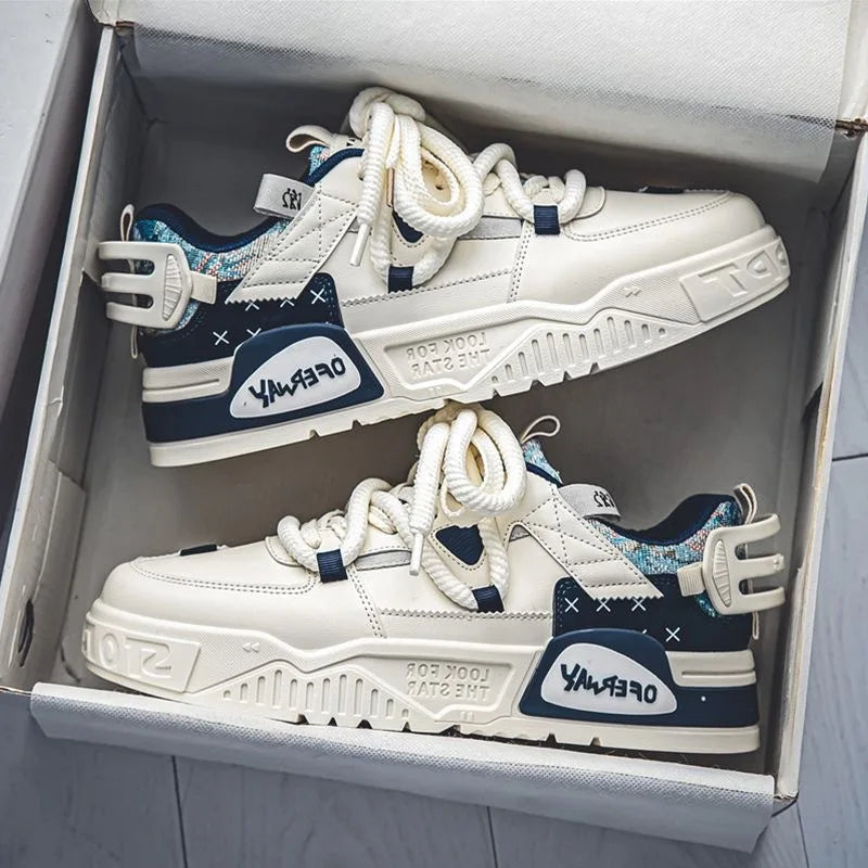 Scarpe da corsa casual da uomo, traspiranti, alla moda, con lacci, in rete, 2024, per camminare, fare jogging, allenamento quotidiano