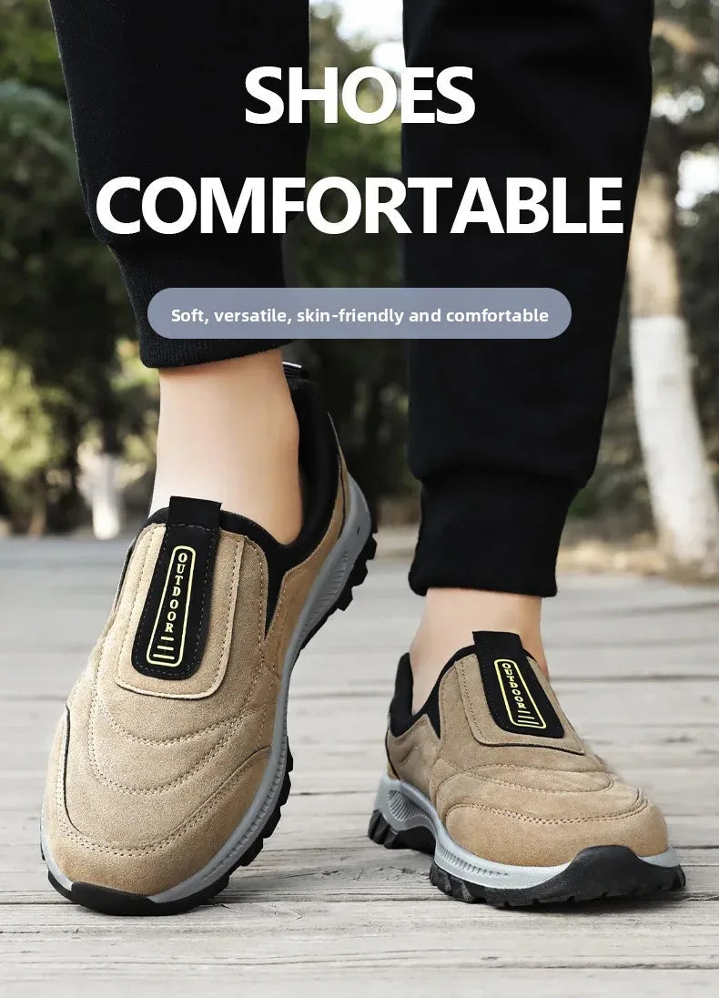 Scarpe sportive da esterno da uomo alla moda Scarpe da ginnastica casual stile coppia facili da indossare Punta tonda Fondo in PVC in pelle sintetica