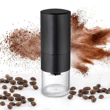 Macinacaffè elettrico con display a LED, polverizzatore per vernice da forno, macina pepe nero, macchina automatica portatile ricaricabile