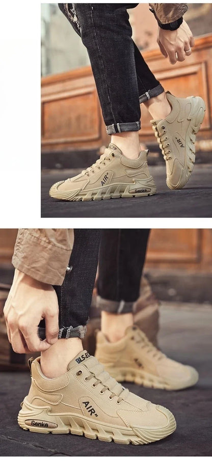 Scarpe casual da uomo moda autunno 2025 Scarpe da tavolo semplici e traspiranti nere Scarpe da jogging in EVA indossabili e comode