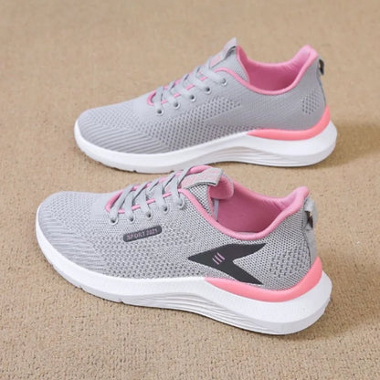 Spring and autumn multi-function soft sole for women's sneakers, comfortable casual running shoes breathable and anti-slip