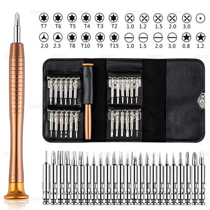 Set di cacciaviti di precisione, Kit di attrezzi per Laptop, Kit di riparazione di cacciaviti per Computer professionale 152/25 in 1 cacciavite Torx T5 T6
Torx Screwdriver