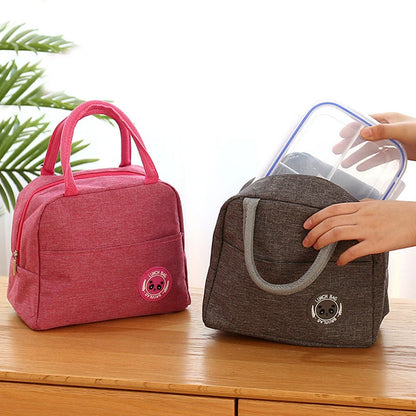 Borsa termica per il pranzo, Bento Pack isolante, Sacchetto di riso in alluminio, Confezione per pasti, Borsa termica per studenti, Borsa termica per il pranzo