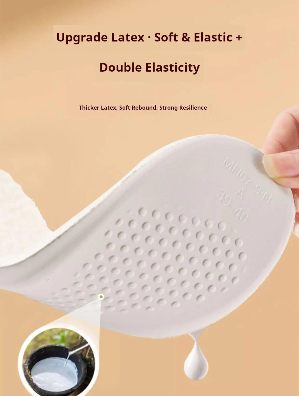 unisex Lattice Lambswool Sottopiede Scarpe di cotone Calore invernale Solette Suola morbida per scarpe Peluche spesso Ammortizzante Rilievi per scarpe 1 paio