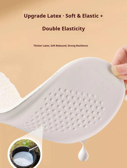 unisex Lattice Lambswool Sottopiede Scarpe di cotone Calore invernale Solette Suola morbida per scarpe Peluche spesso Ammortizzante Rilievi per scarpe 1 paio