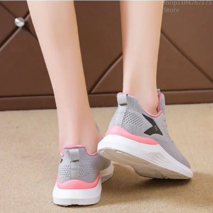 Spring and autumn multi-function soft sole for women's sneakers, comfortable casual running shoes breathable and anti-slip