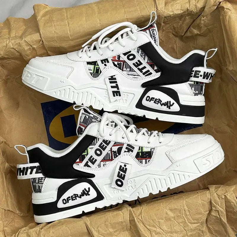 Scarpe da corsa casual da uomo, traspiranti, alla moda, con lacci, in rete, 2024, per camminare, fare jogging, allenamento quotidiano