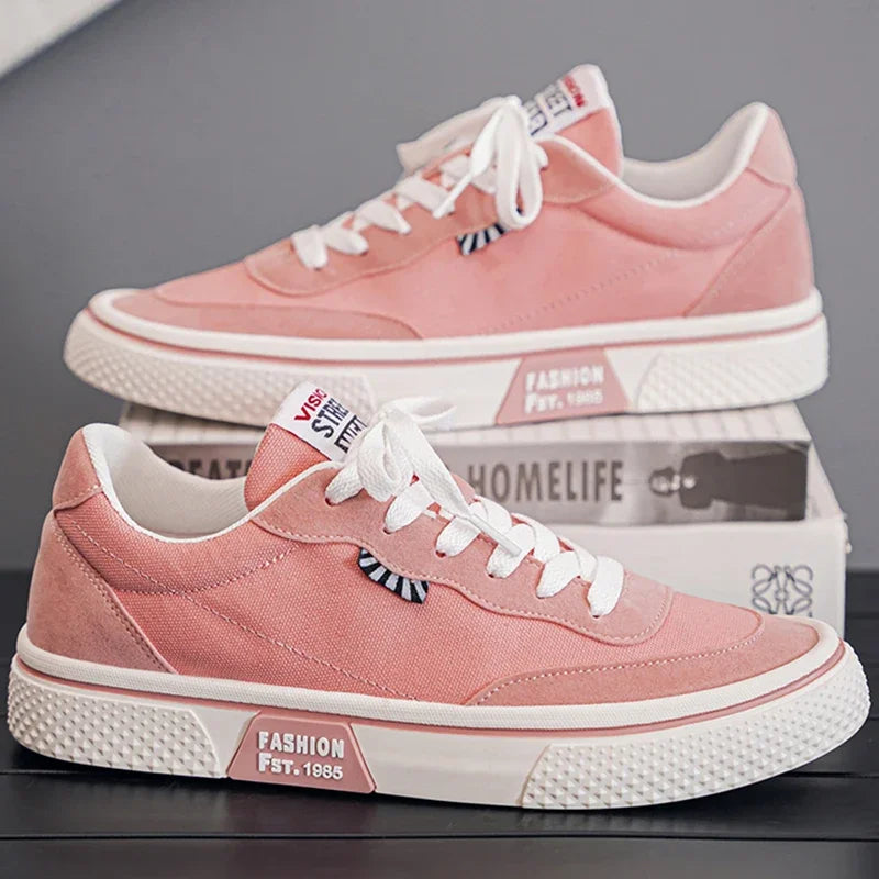 Scarpe da tavolo per coppia di vendita calde Scarpe da ginnastica moda estiva Scarpe da lavoro antiscivolo resistenti all'usura per esterni Scarpe casual in tela colorata