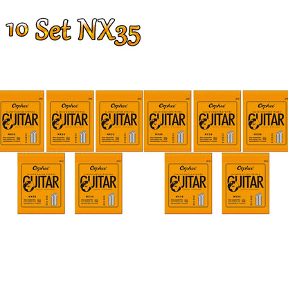 Set 10/50 Corde per chitarra classica Orphee in filo d'argento placcato Corde in nylon Serie NX 6 pezzi/set per principianti per chitarra classica