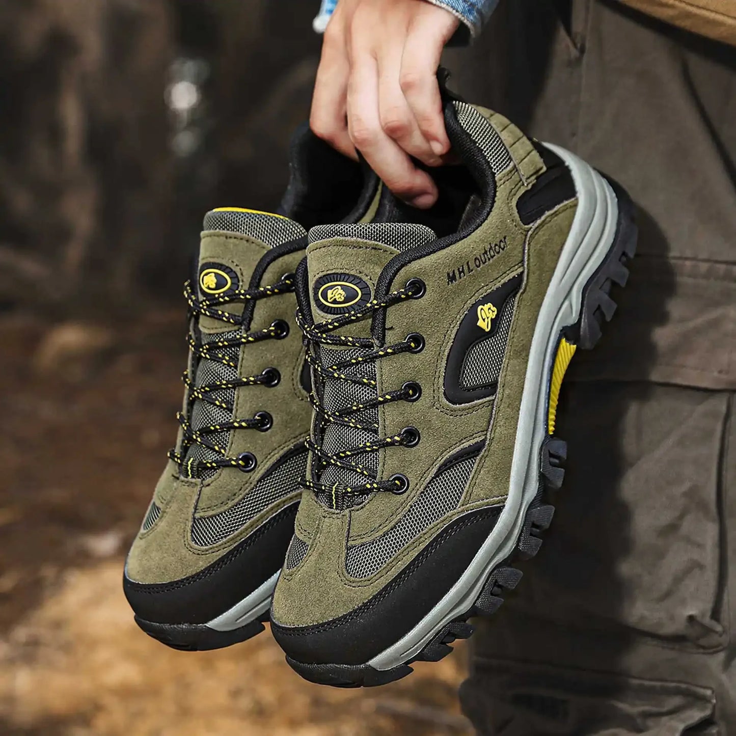 Scarpe da arrampicata all'aperto Scarpe da trekking casual sportive Sottopiede in EVA Suola in gomma Calzature per adulti unisex per la stagione estiva