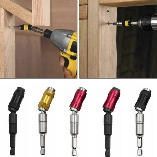 Punte per cacciavite ad anello magnetico esagonale da 1/4 ", utensili manuali per trapano, asta di prolunga per punte da trapano, supporto a cambio rapido, guida di azionamento, punta per trapano a vite