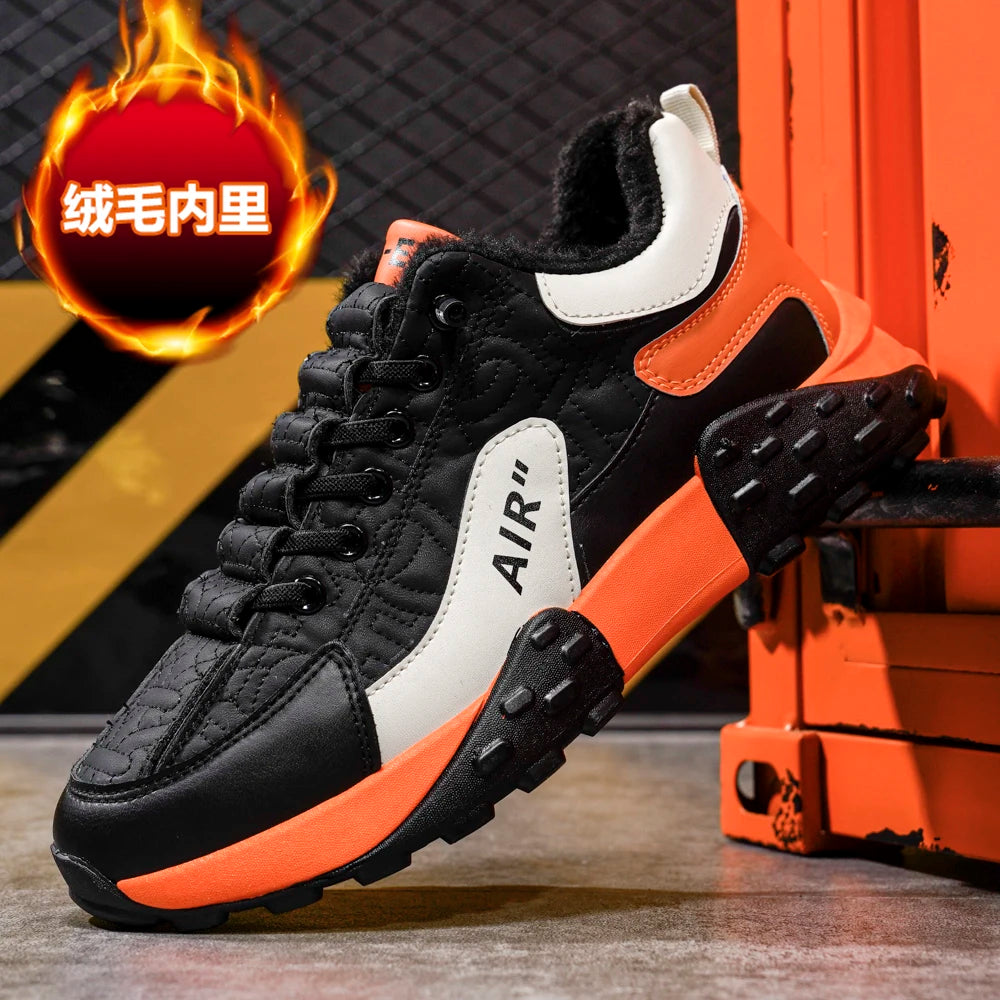 Stivali da uomo 2023 nuove pantofole invernali scarpe da uomo calde scarpe da ginnastica in peluche antiscivolo impermeabili scarpe da tennis maschili stivali da uomo Sneakers invernali