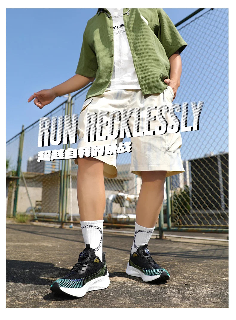 Marathon Carbon Plate Cuscino d'aria Scarpe da corsa sportive da uomo Scarpe da ginnastica antiscivolo comode e leggere da donna