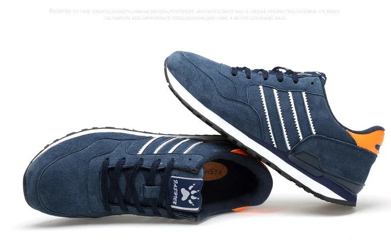 2025 scarpe causali da uomo in pelle artificiale uomo primavera uomo scarpe casual leggere sneakers lac-up appartamenti traspiranti all'aperto Sapato