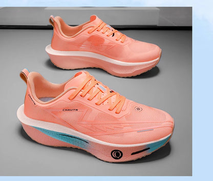 Scarpe da corsa Casual Carbon Board Marathon Uomo Sport Leggero Traspirante Donna Comode Scarpe da ginnastica da palestra per allenamento atletico