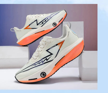 Scarpe da corsa Casual Carbon Board Marathon Uomo Sport Leggero Traspirante Donna Comode Scarpe da ginnastica da palestra per allenamento atletico