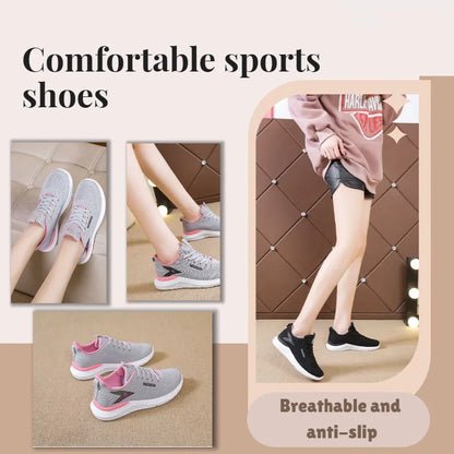 Spring and autumn multi-function soft sole for women's sneakers, comfortable casual running shoes breathable and anti-slip