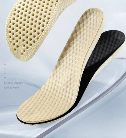 1 paio di solette in memory foam per scarpe sportive da basket assorbimento degli urti suola morbida antiscivolo comodo supporto per il piede