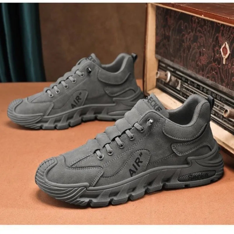 Scarpe casual da uomo moda autunno 2025 Scarpe da tavolo semplici e traspiranti nere Scarpe da jogging in EVA indossabili e comode