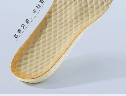 1 paio di solette in memory foam per scarpe sportive da basket assorbimento degli urti suola morbida antiscivolo comodo supporto per il piede