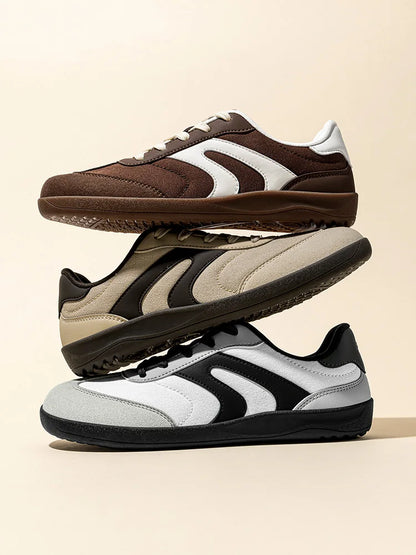 HOBIBEAR Sneakers unisex a piedi nudi Donna Uomo Punta larga Minimalista Zero Drop Scarpe Sneaker casual con lacci antiscivolo