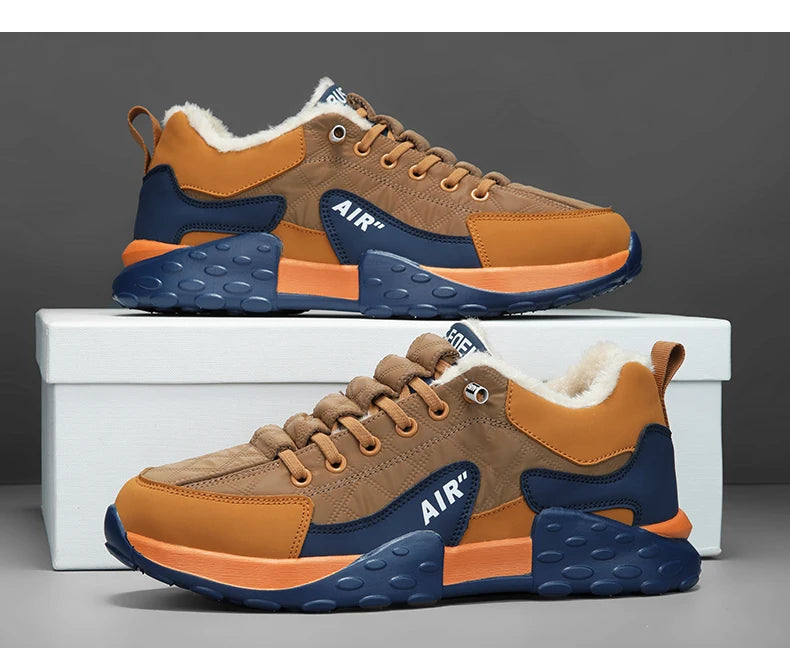 Stivali da uomo 2023 nuove pantofole invernali scarpe da uomo calde scarpe da ginnastica in peluche antiscivolo impermeabili scarpe da tennis maschili stivali da uomo Sneakers invernali