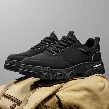 Fipatbu Scarpe sportive casual retrò da uomo in vendita calda Scarpe da ginnastica da esterno di lusso resistenti all'usura in pelle con suola spessa antiscivolo