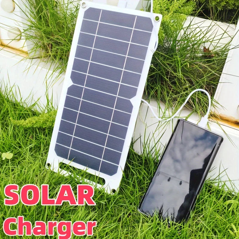Pannello solare portatile Sunpower da 35 W, piastra solare da 5 V con caricabatterie USB sicuro e stabilizzato per power bank, telefono, campeggio, casa, camper, regalo