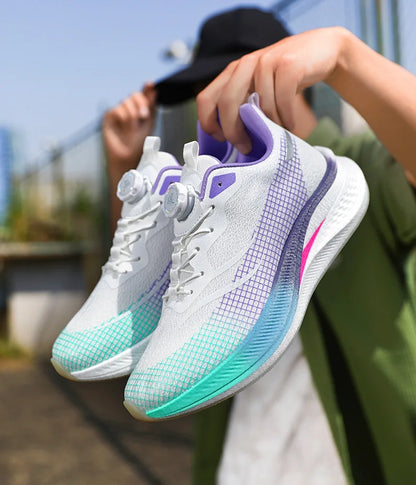 Marathon Carbon Plate Cuscino d'aria Scarpe da corsa sportive da uomo Scarpe da ginnastica antiscivolo comode e leggere da donna