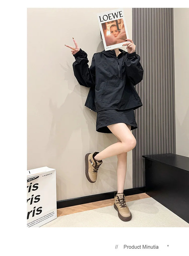 Stivali da neve da donna Scarpe in cotone ispessito in pile Inverno Nuove scarpe calde e versatili con la suola spessa Stivali da neve alla moda resistenti al freddo