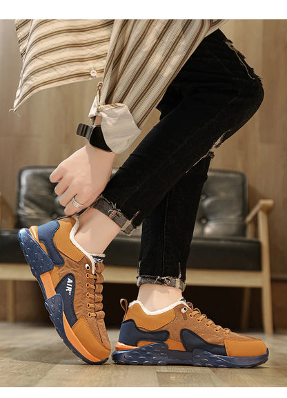 Stivali da uomo 2023 nuove pantofole invernali scarpe da uomo calde scarpe da ginnastica in peluche antiscivolo impermeabili scarpe da tennis maschili stivali da uomo Sneakers invernali