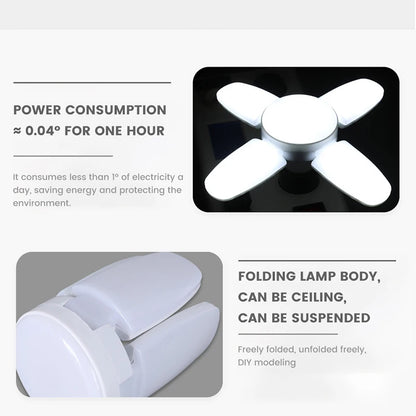 E27 Lampadina LED pieghevole a forma di ventaglio AC 85-265V/220V 28W Casa Soggiorno Lampadina a LED Lampada per magazzino Garage Plafoniera .
E27 Fan Shape Foldable LED Bulb AC 85-265V/220V 28W Home Living Room Led Light Bul