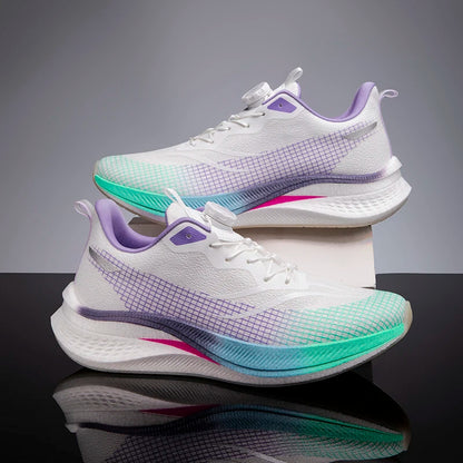 Marathon Carbon Plate Cuscino d'aria Scarpe da corsa sportive da uomo Scarpe da ginnastica antiscivolo comode e leggere da donna