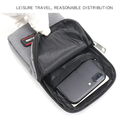 Waterproof Waist Bag Purse Single/double Layer Outdoor Waist Fanny Pack Men Phone Pouch Camping Hunting Tactical Bag with Belt