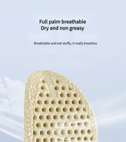 1 paio di solette in memory foam per scarpe sportive da basket assorbimento degli urti suola morbida antiscivolo comodo supporto per il piede