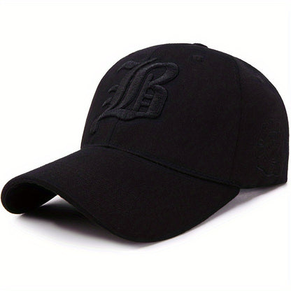 1 berretto da baseball ricamato alla moda, cappello da camionista leggero, regolabile e traspirante per pesca all'aperto, escursionismo, corsa, campeggio