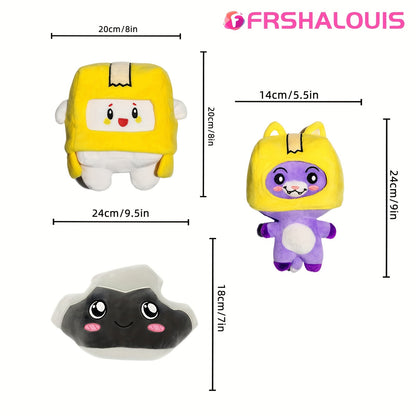 [Giocattoli di peluche Foxy] 3 pezzi FRSHALOUIS Foxy e Boxy Peluche Rocky Lanky Peluche - Il miglior regalo di compleanno per Natale