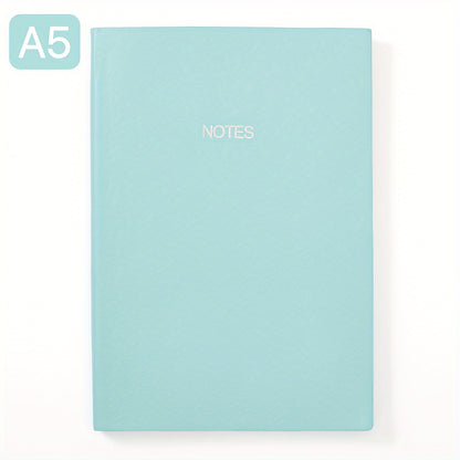 1 quaderno con 82 fogli A5 e bordo arcobaleno - Diario esecutivo con copertina rigida per scrittura universitaria a righe, carta spessa, essenziale per la scuola e l'ufficio per lavoro, studio e uso personale