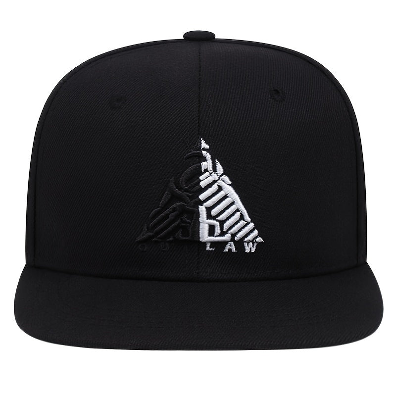 1pc Triangular Thug Men's Hip Hop Style Baseball Cap