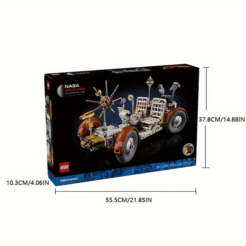 42182 LEGO NASA Apollo Lunar Roving Vehicle - LRV, Model DIY Kit,A Christmas Gift Suitable for Science And Astronomy Enthusiasts,Nasa