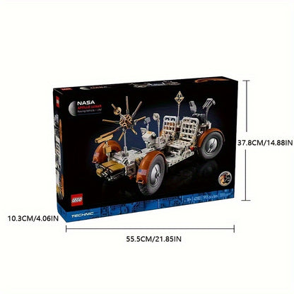 42182 LEGO NASA Apollo Lunar Roving Vehicle - LRV, Model DIY Kit,A Christmas Gift Suitable for Science And Astronomy Enthusiasts,Nasa