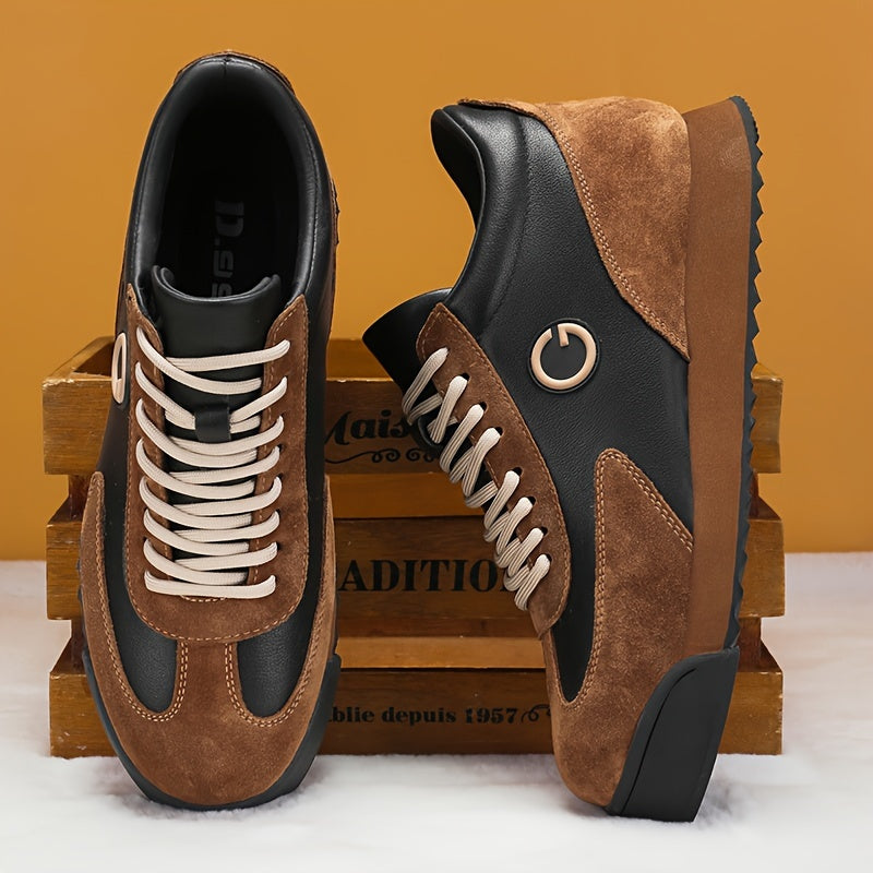 Sneakers alla moda da uomo con alfabeto, design con alfabeto, casual, resistenti, antiscivolo, comode, con lacci, per attività all'aperto