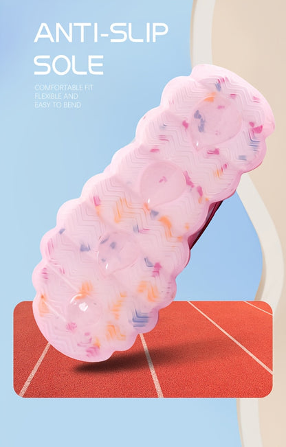 Kids' Preppy Sports Sneakers with Rotating Buckle, Lightweight EVA Sole, Non-Slip PU Upper, Comfortable Fabric Lining, Alphabet Pattern, All-Season Casual Footwear for Outdoor Activities, Training, Hiking - Ideal for Valentin