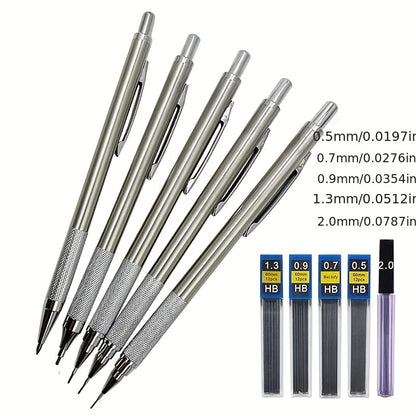 Matite meccaniche da 0,3 mm a 3,0 mm: HB per scrittura e cancelleria scolastica, perfette per gli studenti!