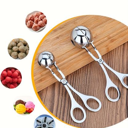 Macchina per polpette in acciaio inox Easy-Squeeze - Gadget da cucina antiaderente e resistente per polpette perfette e altro ancora