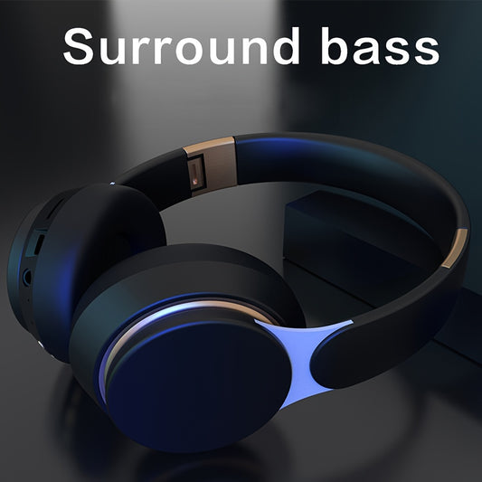 Cuffie wireless over-ear 07S con bassi surround, design pieghevole, batteria da 400 mAh - compatibili con la modalità wireless, supportano le modalità cablata/scheda TF/radio, ideali per sport, giochi, fotografia e altro, cuffie wireless