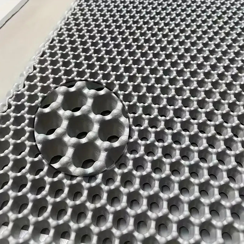 Double-Layer Cat Litter Mat with EVA Material | Odor-Control, Non-Slip, Easy-Clean Design for Indoor Cats, Durable & Comfortable Pet Waste Management, Modern Pet Accessory, Easyclean Material