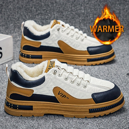 Men's Chic Street Style Colour Block Skateboard Shoes, Comfy Non Slip Casual Sneakers For Men's Outdoor Activities, Men's Footwear