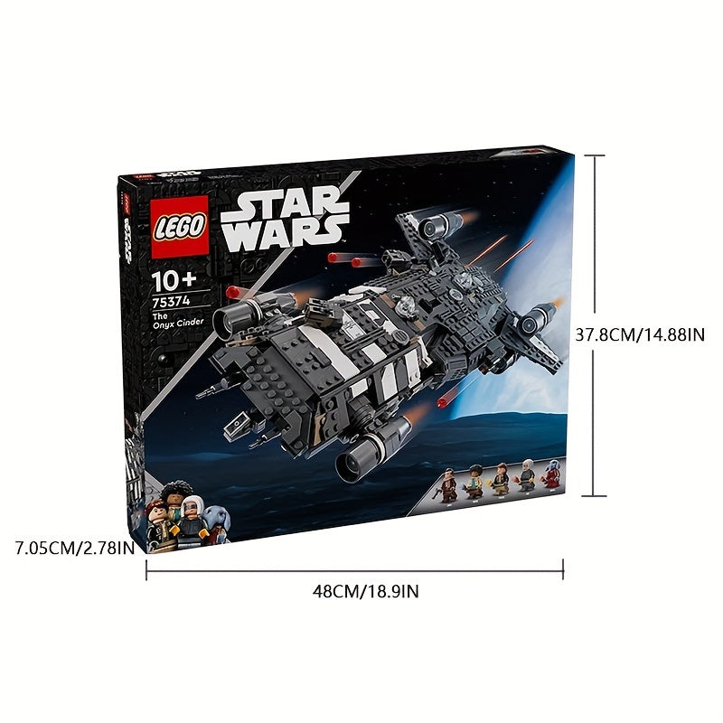 LEGO Building Kit, 75374, Onyx Squadron Starfighter, ABS Material, Great Christmas Gift